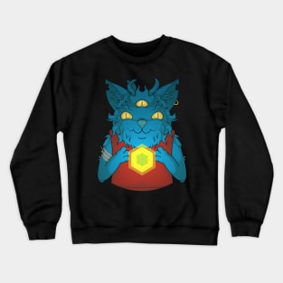 Sacred Space Cat Crewneck Sweatshirt